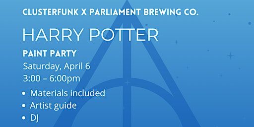 Harry Potter Paint Party | Parliament Brewing Company