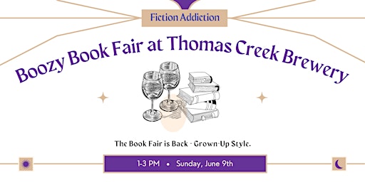 Boozy Book Fair at Thomas Creek Brewery | 2054 Piedmont Hwy