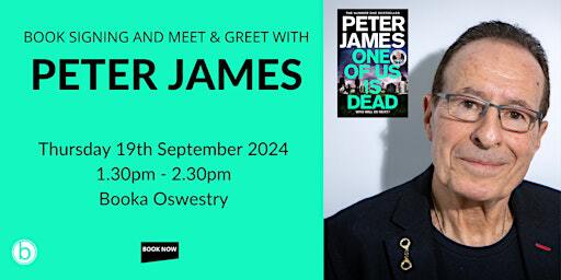 Peter James - Book Signing | Booka