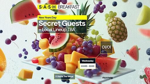 ★ BREAKFAST AT S.A.S.H NEW YEAR'S DAY ★ WED 1ST JAN 2025 ★ | Home Full Venue