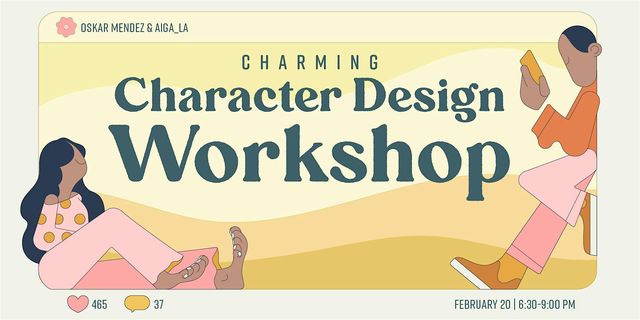 Charming Character Design Workshop with Oskar Mendez | Meadow Fig
