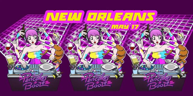 The New Orleans Pancakes & Booze Art Show | Howlin' Wolf