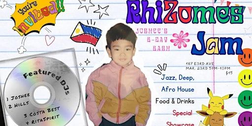 RHIZOME JAM: joshee's bday bash | 187 E 3rd Ave