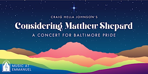 CRAIG HELLA JOHNSON: Considering Matthew Shepard | Emmanuel Episcopal Church