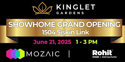 KINGLET GARDENS -  NEW SHOWHOME GRAND OPENING | 1504 Siskin Link NW