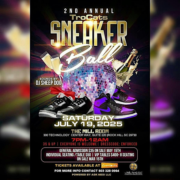 TroCats Alumni Sneaker Ball Gala | The Mill Room