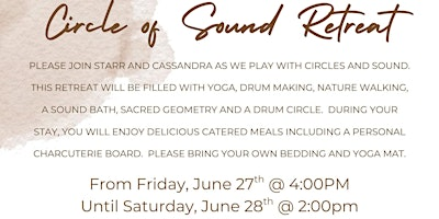 Circle of Sound Retreat | Strathcona Wilderness Centre