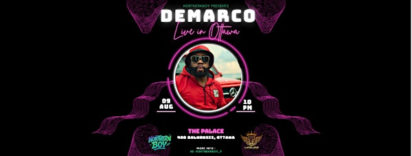 Demarco Live in Ottawa | The Palace