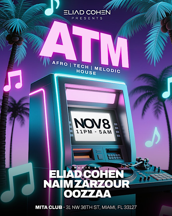 ATM - Afro | Tech | Melodic House  Miami | MITA