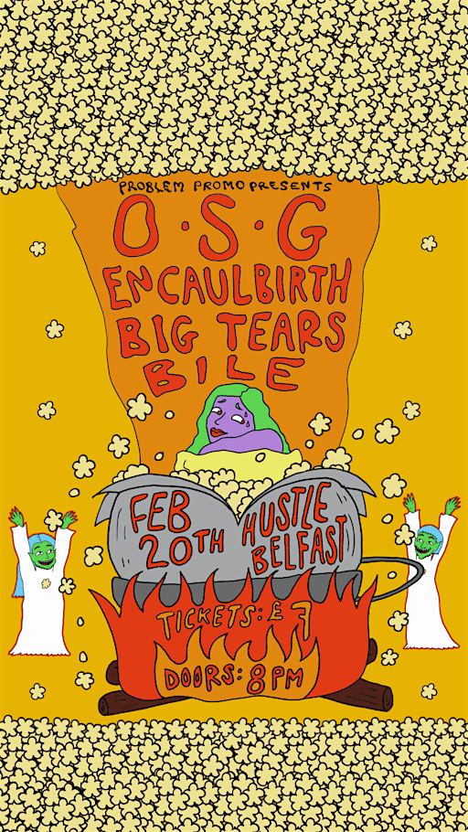 O.S.G HEADLINER WITH EN CAUL BIRTH, BIG TEARS & BILE | Hustle