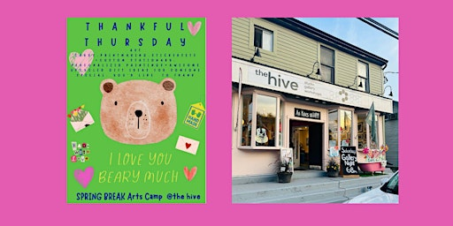 Spring Break Youth Art Camp: THANKFUL THURSDAY | 363 Main Street Bath