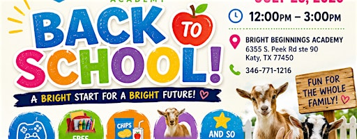 Bright Beginnings Academy Back To School | Bright Beginnings Academy