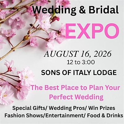 TheXpos Wedding Expo & Bridal Show | Sons of Italy Lodge