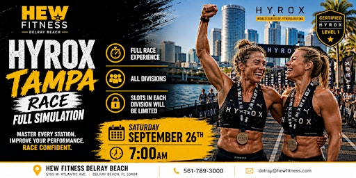HYROX Tampa Race Simulation | 5195 W Atlantic Ave
