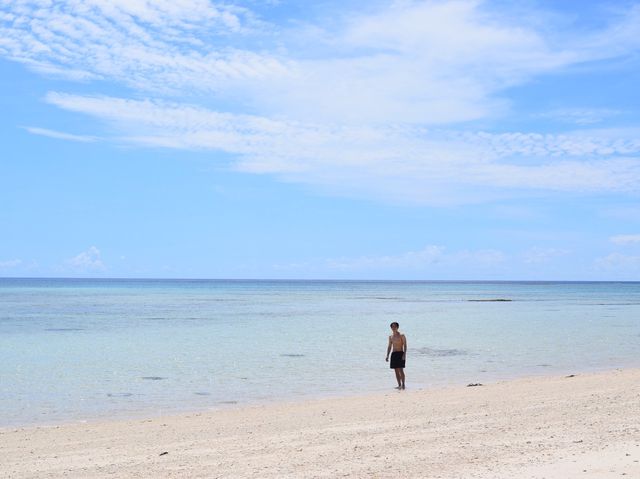 伊江島ビーチ🚢🏖