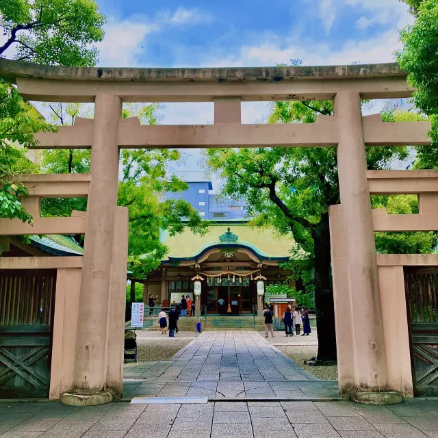 【大阪】渡辺姓発祥の地で、安産と旅立ち祈願