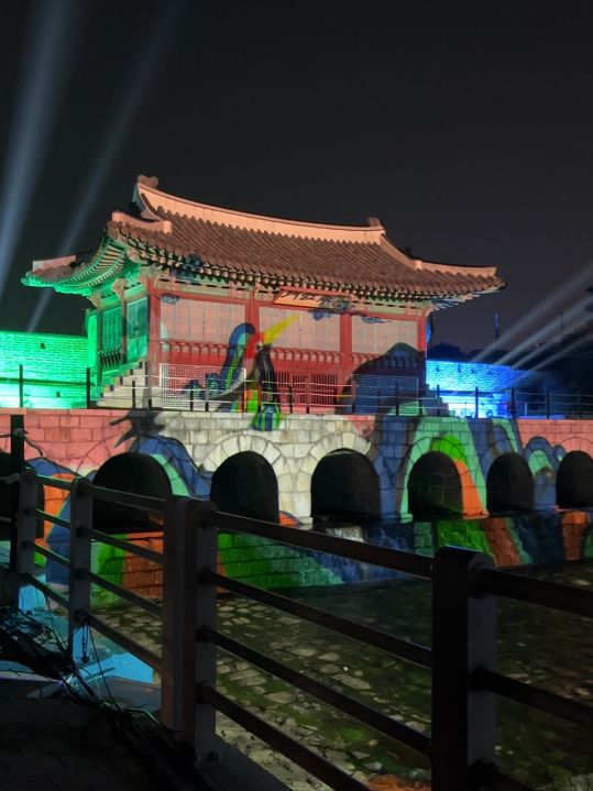 수원 화성 미디어 아트쇼 🏯