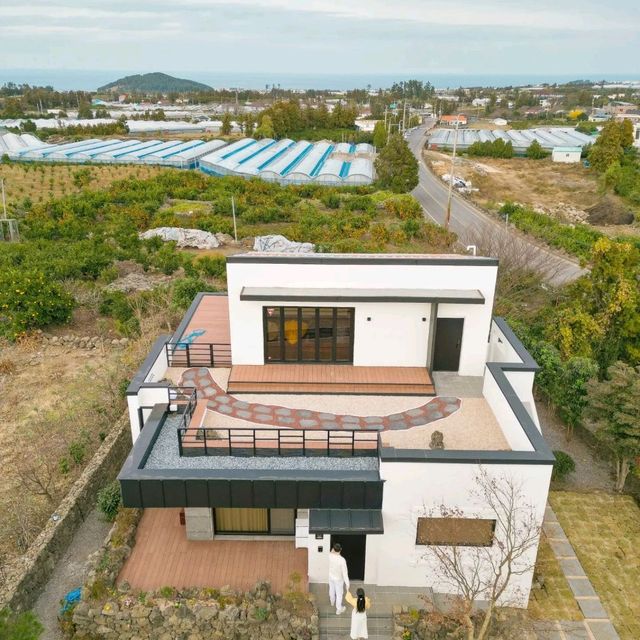 제주 애월에 위치한 대형 독채 감성숙소 뷰맛집 오담애월❤