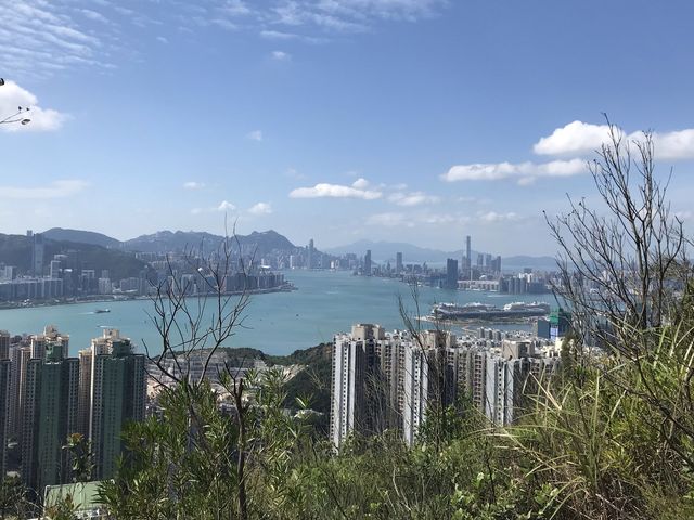 行一小段衛奕信徑三段 — 五桂山