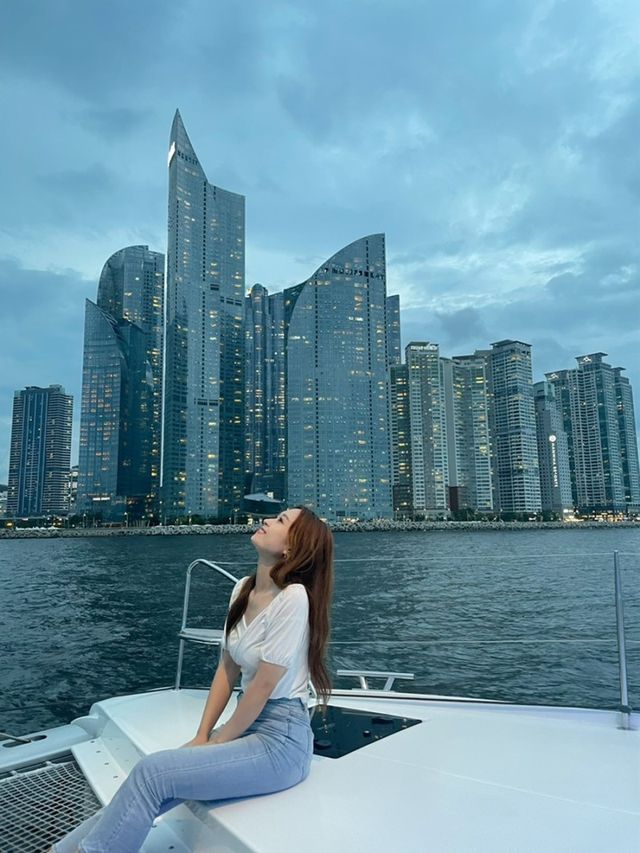 부산 요트투어 ( 마린시티, 광안대교, 해운대 등등)