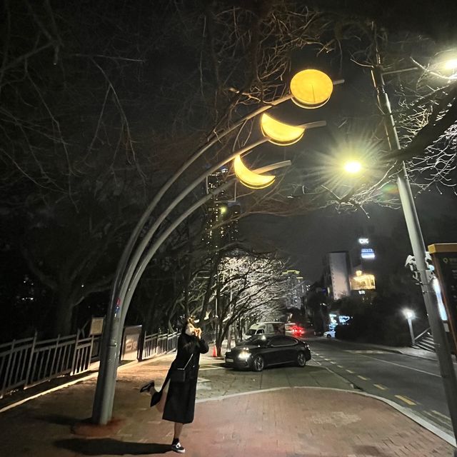 해운대 야경을 색다르게 구경하고싶다면 강추하는 해운대 달맞이길🌕🌙