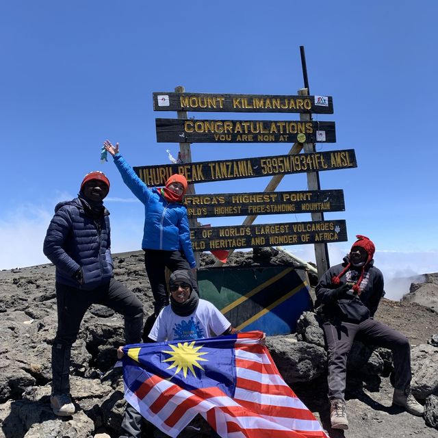 the majestic Peak of Kilimanjaro