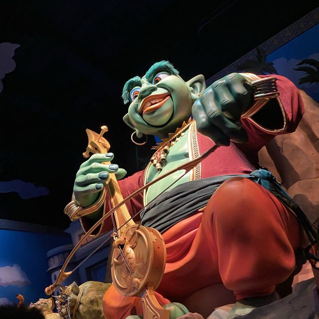 シンドバッドと航海の旅に出るアトラクション