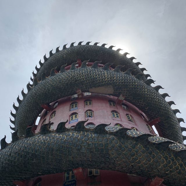 Dragon Building in Nakhon Pathom Thailand 🐲🐉