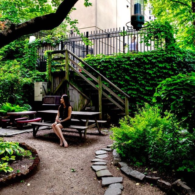 A beautiful, small oasis, FishBridge garden