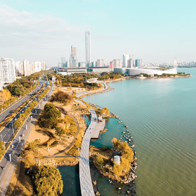 the mysterious island on the Jinji lake!