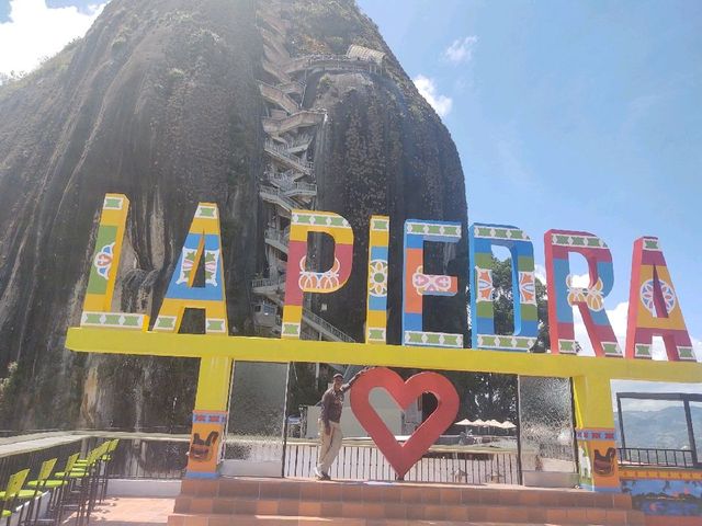 A beautiful day in Guatape, Colombia
