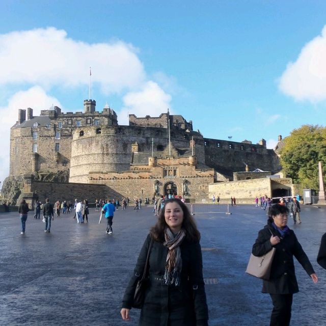 The famous Edinburgh Castle 