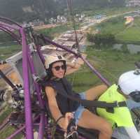 paragliding in Yangshuo 