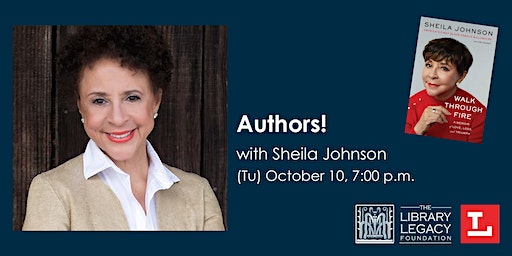 Authors! with Sheila Johnson (Toledo) | Main Library - Toledo Lucas County Public Library