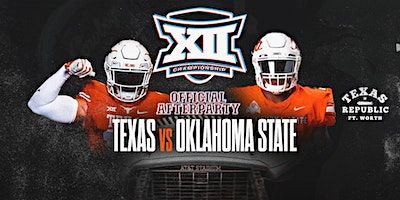 BIG 12 Championship Football Game Afterparty | Texas Republic