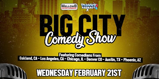 BIG CITY COMEDY SHOWCASE | Stand Up Live