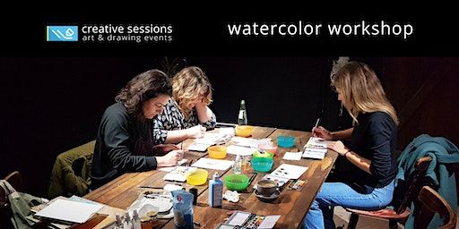 Watercolor Workshop [Wet Painting] | CISpace Coworking Café