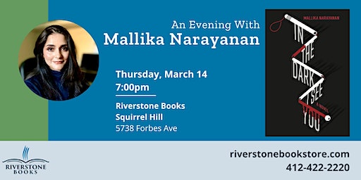 An Evening with Mallika Narayanan | Riverstone Books