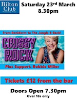 Chrissy Rock Live | Bilton Working Men's Club