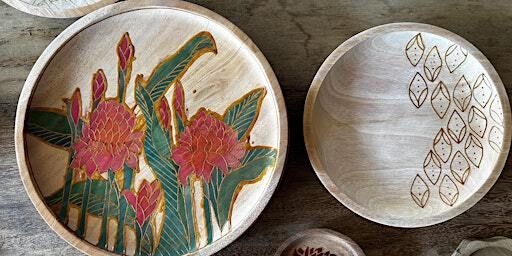 Craft Workshop - Batik Mahogany Plate Painting | Level One, Turbine Hall A, The Power Station