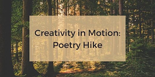 Poetry Hike | Rock Creek Park