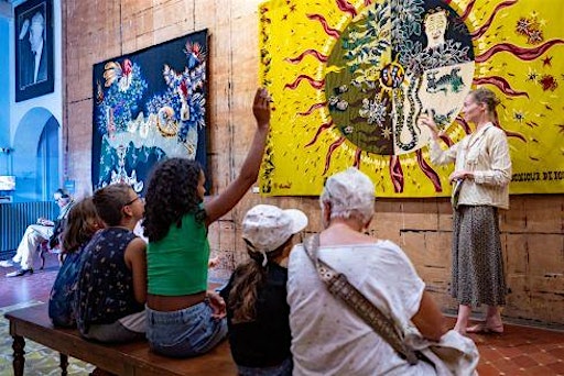 Visite-atelier en famille : Images infinies | Atelier-musée Jean Lurçat, Château des tours Saint-Laurent