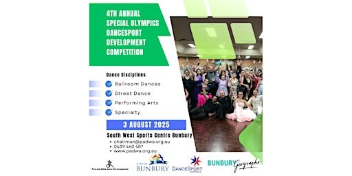 FREE 4th Annual Special Olympics DanceSport Development Competition | South West Sports Centre