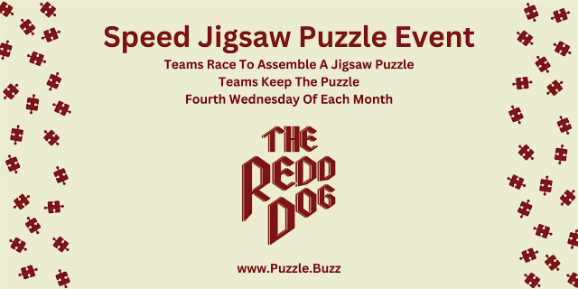 Speed Puzzling at The Redd Dog in Bellevue | The Redd Dog Bellevue