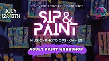 Radiant Splash: Sip & Paint Workshop | Plaza Mariachi