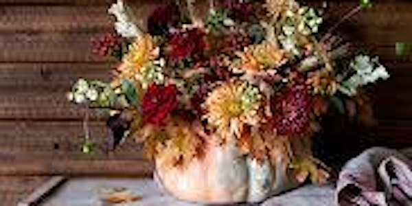 Pumpkin Floral Arrangement Workshop | Rookie Blooms Flower Farm