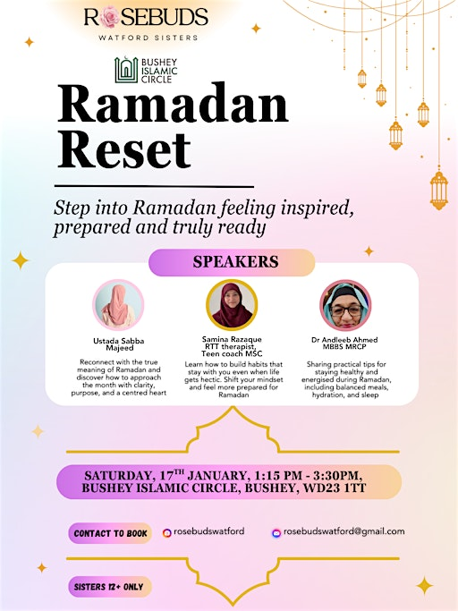 Ramadan Reset | Bushey Islamic Circle