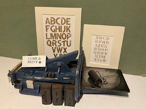A taste of Letterpress with Francesca Kay | Ruthin Craft Centre