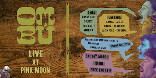 Ombú - A Pink Moon Party | Pink Moon