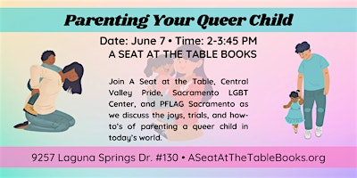 Parenting Your Queer Child: Discussion & Support | A Seat at the Table Books